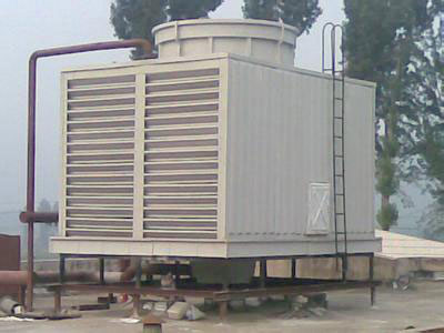 玻璃鋼方形橫流式冷卻塔生產